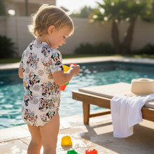 Load image into Gallery viewer, Size 4 BFF Rashguard Set