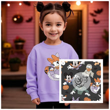 Load image into Gallery viewer, Toddler Halloween Daisy Crewneck &amp; Legging Set