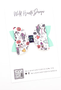 Ghoul Gang Scalloped Bri Bow