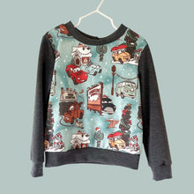 Load image into Gallery viewer, Size 4 Cars Crewneck