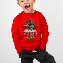 Load image into Gallery viewer, Youth Call Me Crewneck