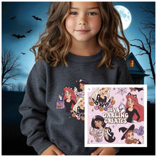 Load image into Gallery viewer, Youth Spooky Princess Crewneck &amp; Legging Set