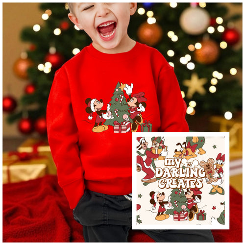 Youth Oh Christmas Tree Crewneck & Legging Set