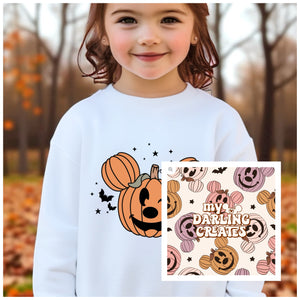 Youth Too Cute to Spook Crewneck & Legging Set