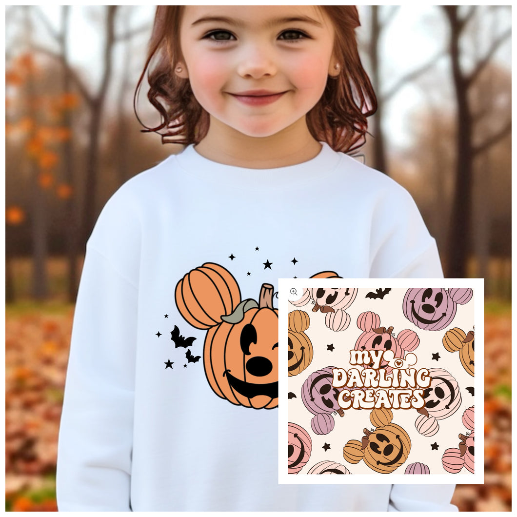 Youth Too Cute to Spook Crewneck & Legging Set