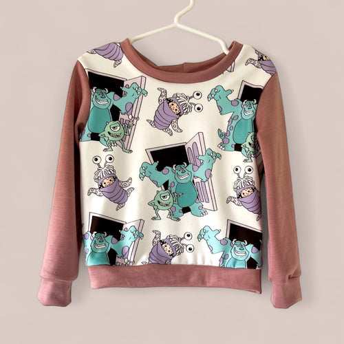 Size 3 Monsters Crewneck