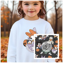 Load image into Gallery viewer, Youth Halloween Daisy Crewneck &amp; Legging Set