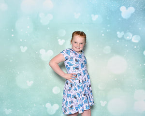 Rainbows & Aliens Twirl Dress