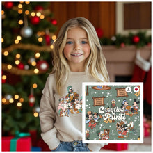 Load image into Gallery viewer, Toddler Christmas Carol Crewneck &amp; Legging Set
