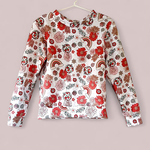 Size 4 Boho Christmas Crewneck