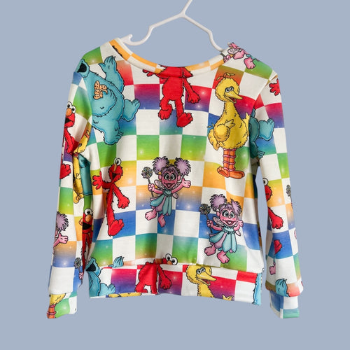 Size 3 Sesame Street Crewneck