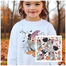 Load image into Gallery viewer, Youth Wizard Mouse Crewneck &amp; Legging Set