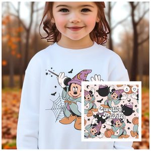 Youth Wizard Mouse Crewneck & Legging Set
