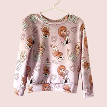 Load image into Gallery viewer, Size 4 Cookies &amp; Snowmen Crewneck