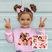 Load image into Gallery viewer, Toddler Princess Love Crewneck &amp; Legging Set