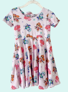 Pups on a Mission Twirl Dress