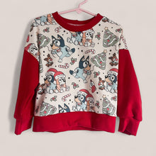 Load image into Gallery viewer, Size 4 Heeler Christmas Crewneck