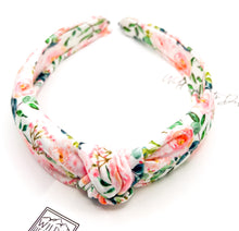 Load image into Gallery viewer, Rose Garden Knotted Headband