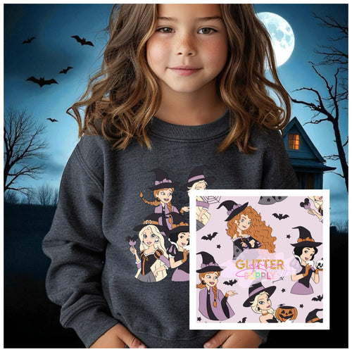 Youth All the Witches Crewneck & Legging Set