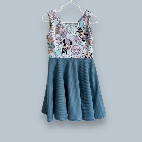 Memaid Min  Lined Tank Twirl Dress