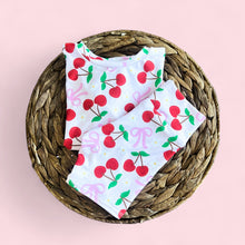 Load image into Gallery viewer, Bows &amp; Cherries Biker Short &amp; Top Set