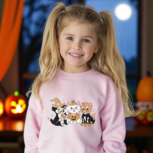 Toddler Spooky Cats Crewneck