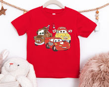 Load image into Gallery viewer, Youth Cars Love Tshirt
