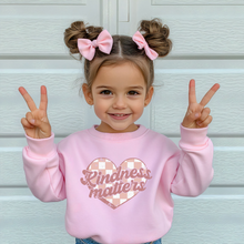 Load image into Gallery viewer, Toddler Kindness Matters Crewneck