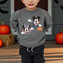 Load image into Gallery viewer, Toddler Vampire Min &amp; Mick Crewneck