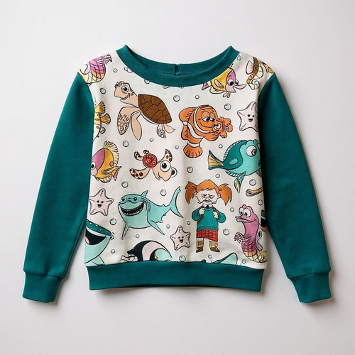 Size 2 Just Keep Swimming Crewneck