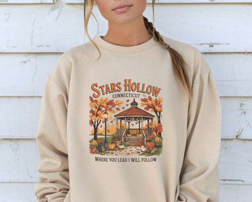 Adult Stars Hollow Crewneck