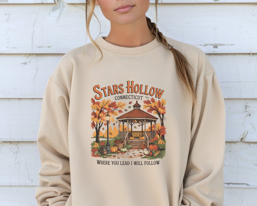 Adult Stars Hollow Crewneck