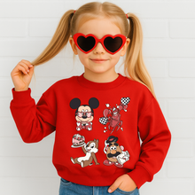 Load image into Gallery viewer, Youth Valentines Mash Up Crewneck