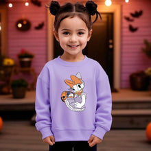 Load image into Gallery viewer, Toddler Halloween Daisy Crewneck