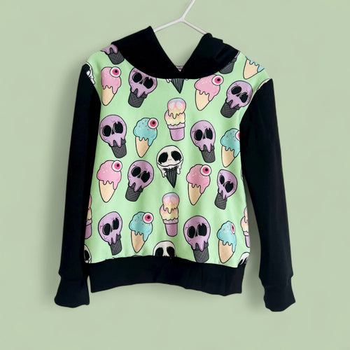 Size 3 Ice Scream Lined Hoodie
