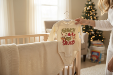 Load image into Gallery viewer, Size 6 month Grinch Squad Onsie