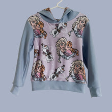 Load image into Gallery viewer, Size 5, 6 &amp; 7 Ice Sisters Lined Hoodie
