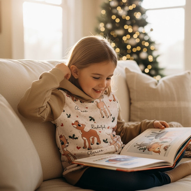 Size 6 Rudolph Lined Hoodie