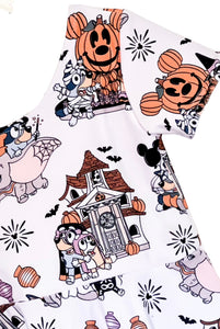 Spooky Sisters Twirl Dress