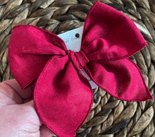 Load image into Gallery viewer, Vintage Red Fable Bow