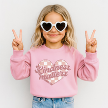 Load image into Gallery viewer, Youth Kindness Matters Crewneck
