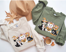 Load image into Gallery viewer, Adult Spooky Cats Crewneck