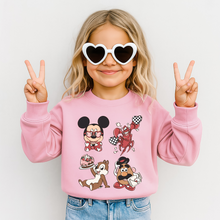 Load image into Gallery viewer, Youth Valentines Mash Up Crewneck