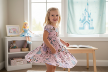 Load image into Gallery viewer, Size 5 Enchanted Princess Twirl Dress