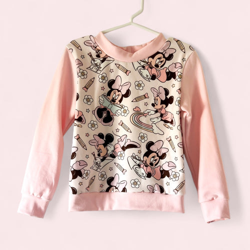 Size 4 Back to School Crewneck