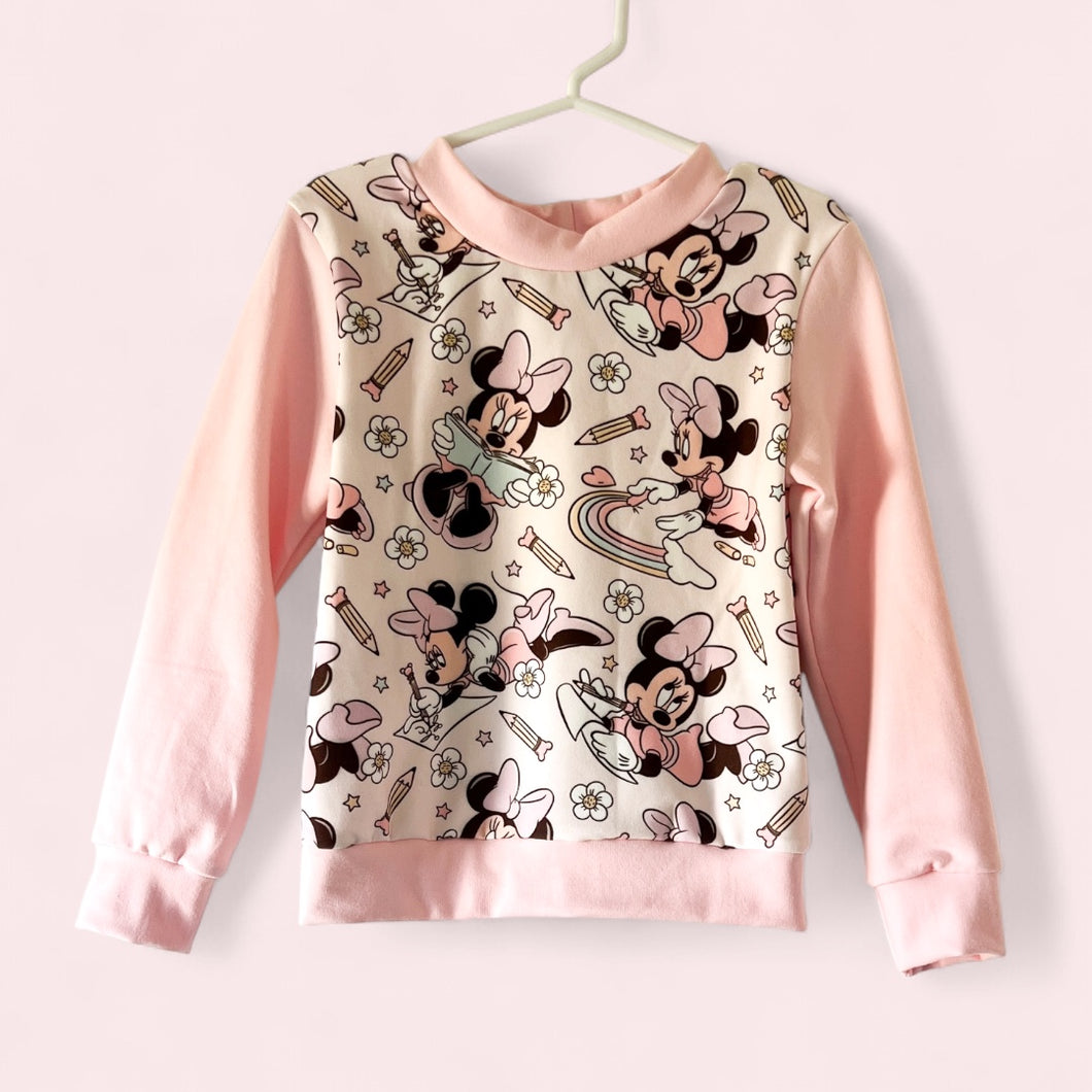 Size 4 Back to School Crewneck