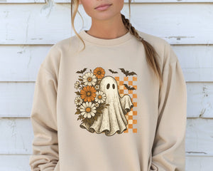 Adult Floral Ghosts & Bats 🦇 Crewneck