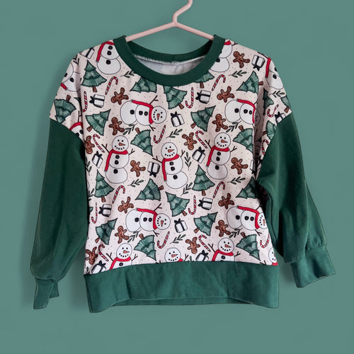 Size 3 Classic Christmas Crewneck