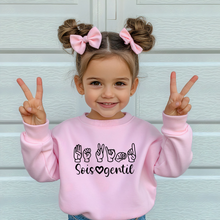 Load image into Gallery viewer, Toddler Sois Gentil  Crewneck