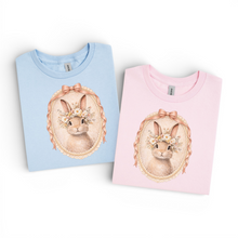 Load image into Gallery viewer, Adult Coquette Vintage Bunny Tshirt